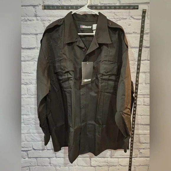 Blauer Tactical Uniform Shirt 2XL (35) Black NWT Workwear Durable - Picture 1 of 6
